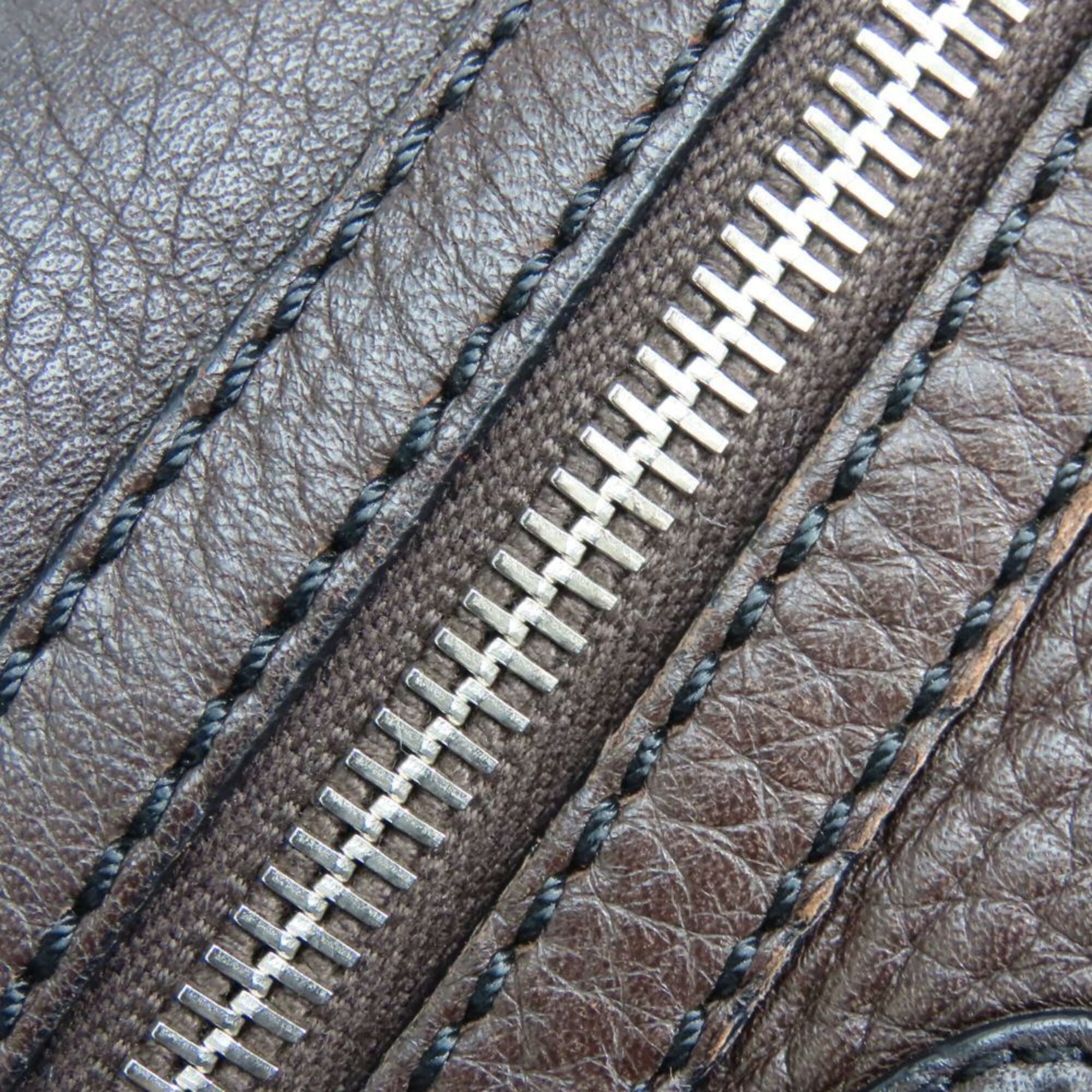 Tod's Tod's Shoulder Bag, Leather, Dark Brown, Silver Hardware, Women's TOD’S Size ONE SIZE - 22 Thumbnail