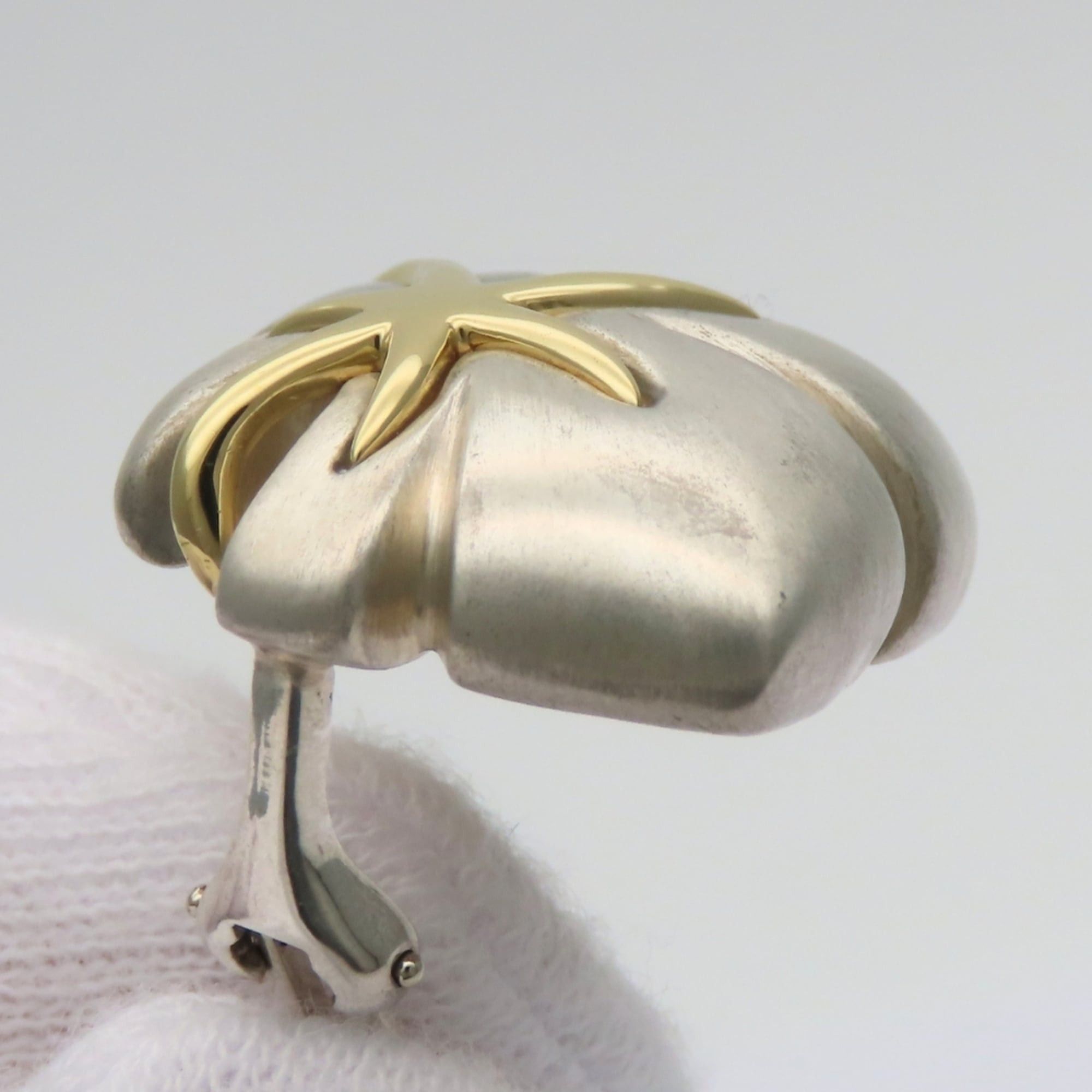 Tiffany & Co. Tiffany & Co. Maple Leaf Earrings, Sterling Silver 925 18K Yellow Gold Combination, Women's. Size ONE SIZE - 10 Thumbnail
