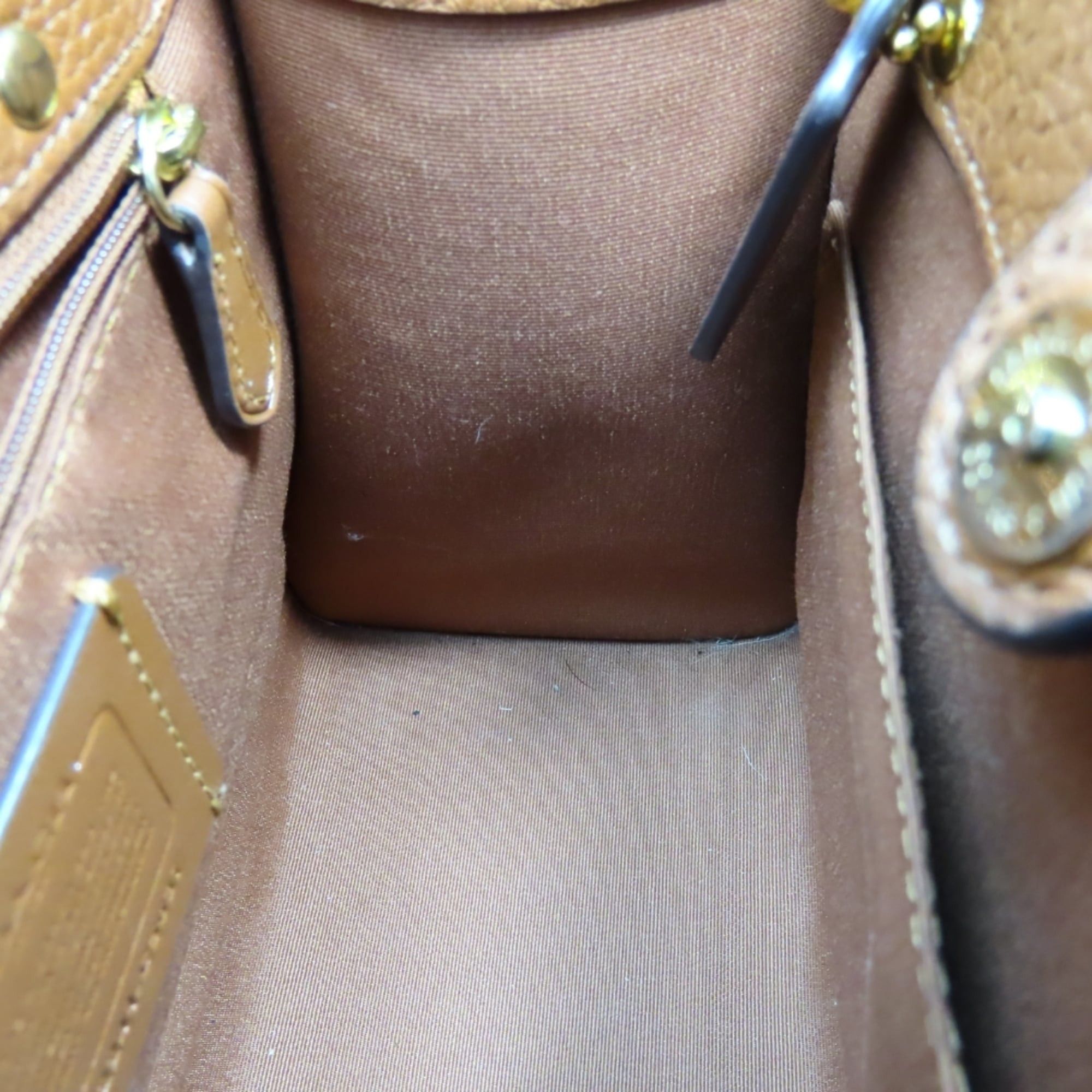 Coach Coach Dempsey Tote Handbag C5637 Signature Canvas Leather Brown Shoulder Bag for Women COACH Size ONE SIZE - 17 Thumbnail