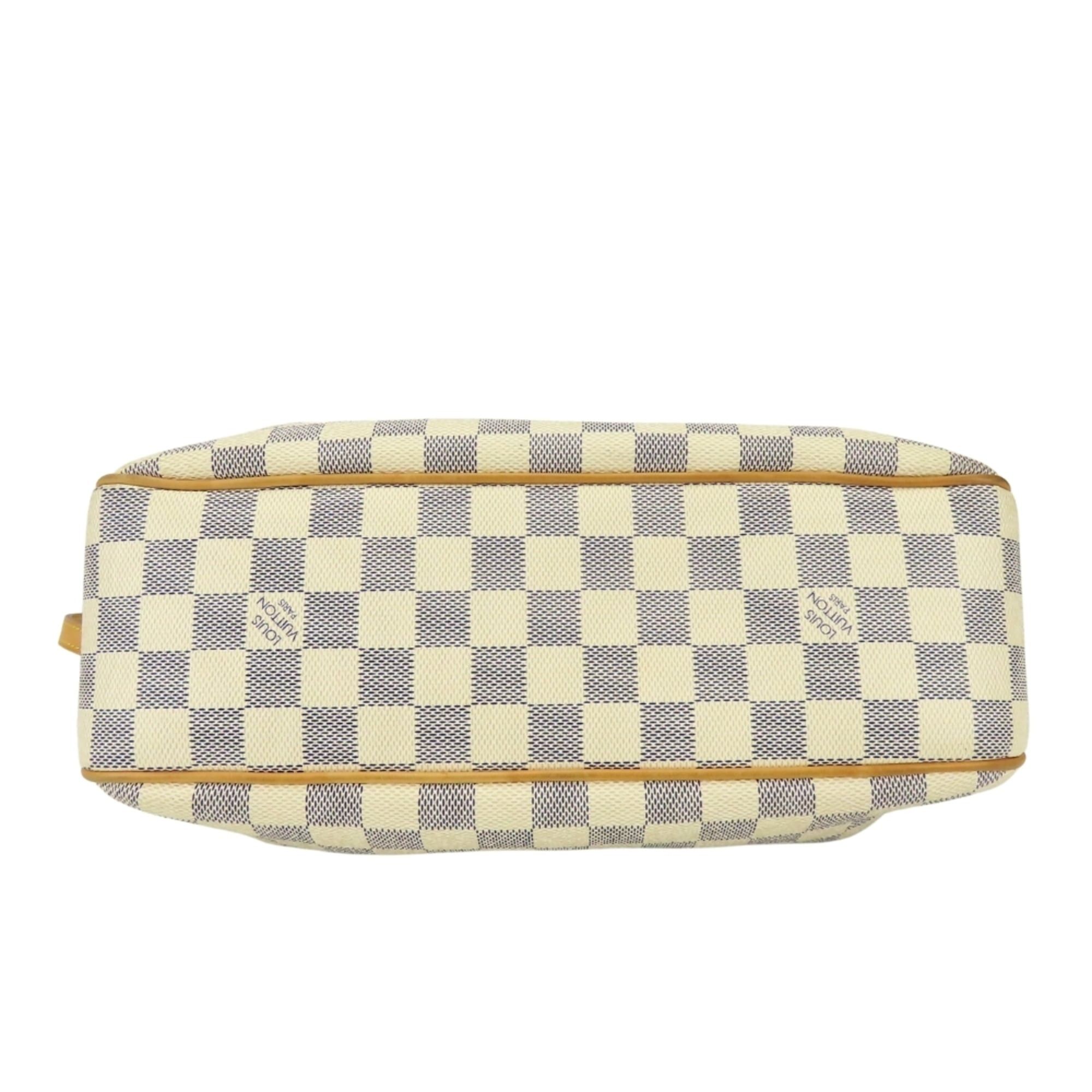 Louis Vuitton Louis Vuitton Siracusa PM Shoulder Bag N41113 Damier Azur White Women's LOUIS VUITTON Size ONE SIZE - 5 Thumbnail