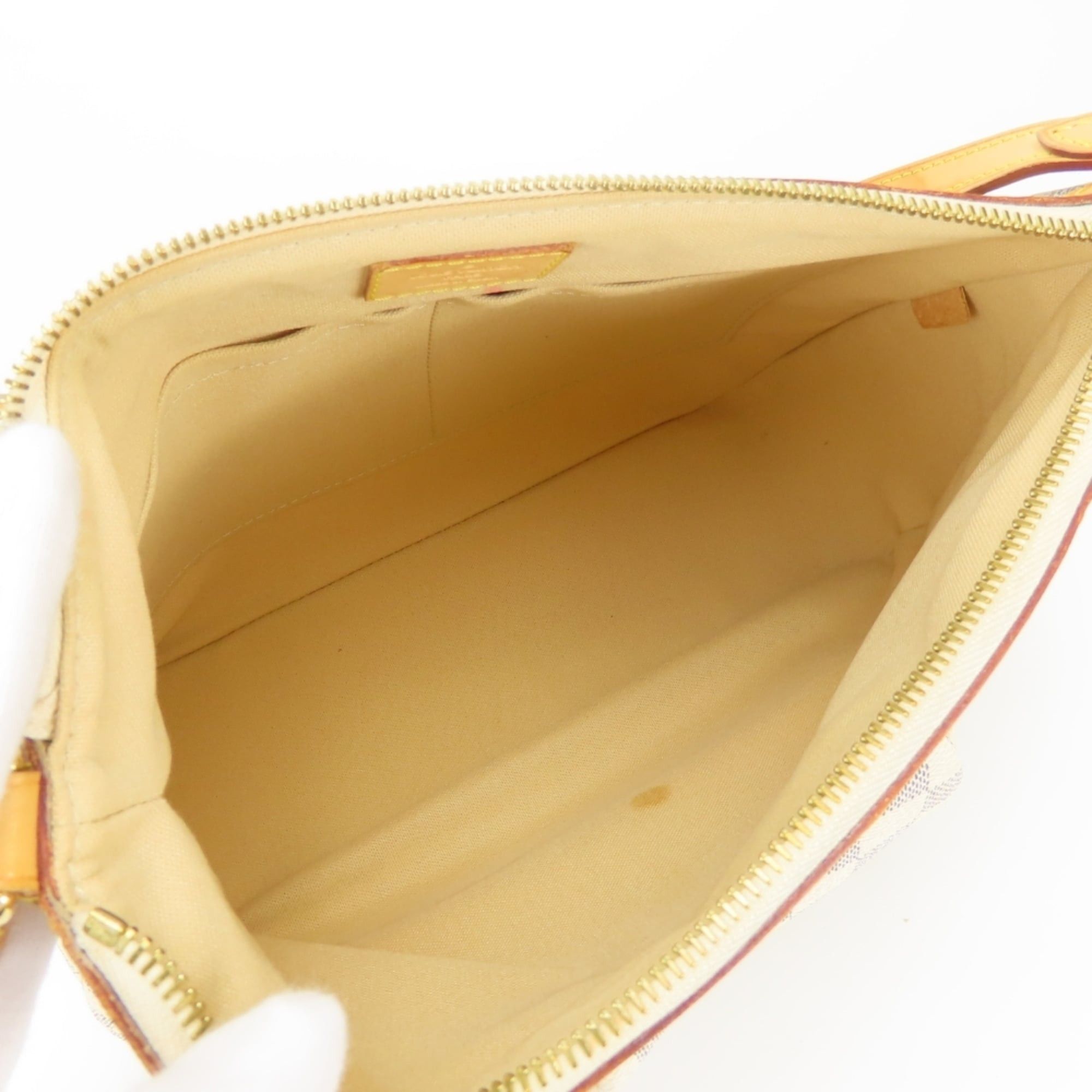 Louis Vuitton Louis Vuitton Siracusa PM Shoulder Bag N41113 Damier Azur White Women's LOUIS VUITTON Size ONE SIZE - 18 Thumbnail