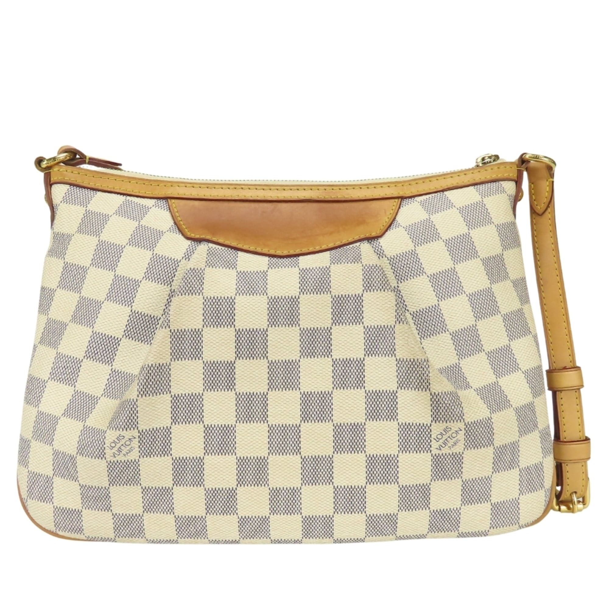 Louis Vuitton Louis Vuitton Siracusa PM Shoulder Bag N41113 Damier Azur White Women's LOUIS VUITTON Size ONE SIZE - 4 Thumbnail