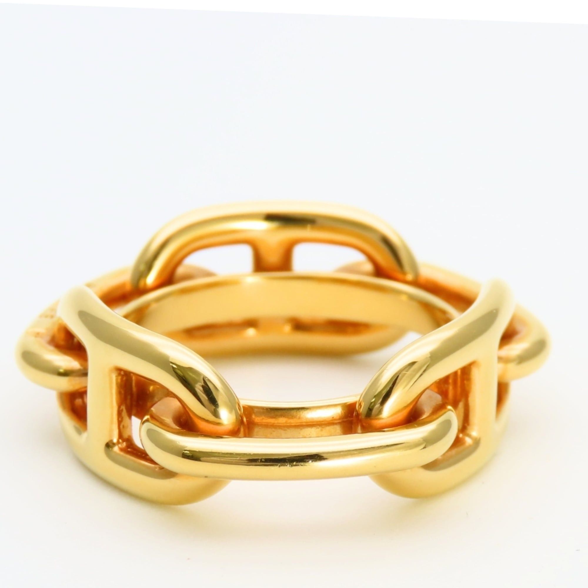 Hermes Hermes Scarf Ring Chaine d'Angle Metal GP Women's HERMES Size ONE SIZE - 4 Thumbnail