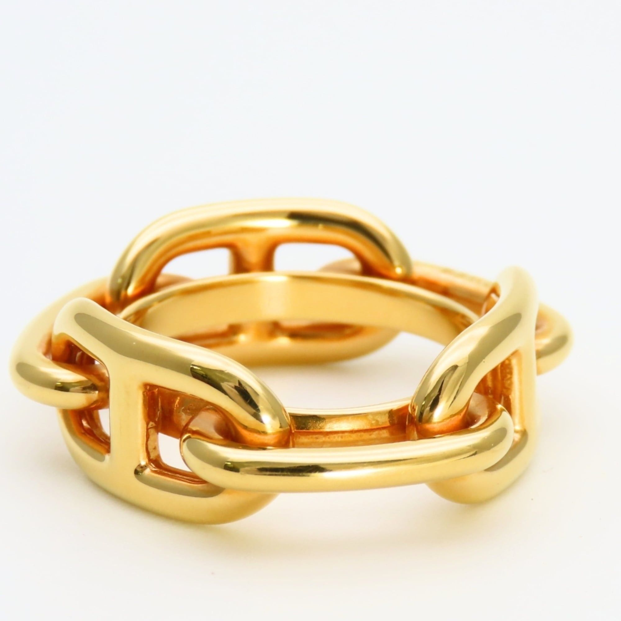 Hermes Hermes Scarf Ring Chaine d'Angle Metal GP Women's HERMES Size ONE SIZE - 5 Thumbnail