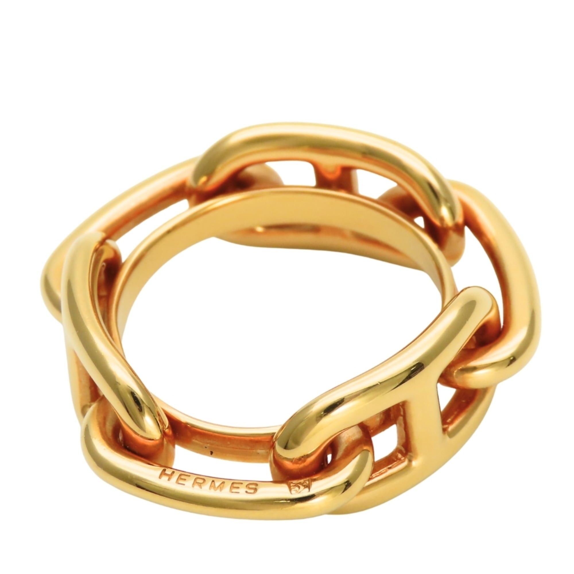 Hermes Hermes Scarf Ring Chaine d'Angle Metal GP Women's HERMES Size ONE SIZE - 2 Thumbnail