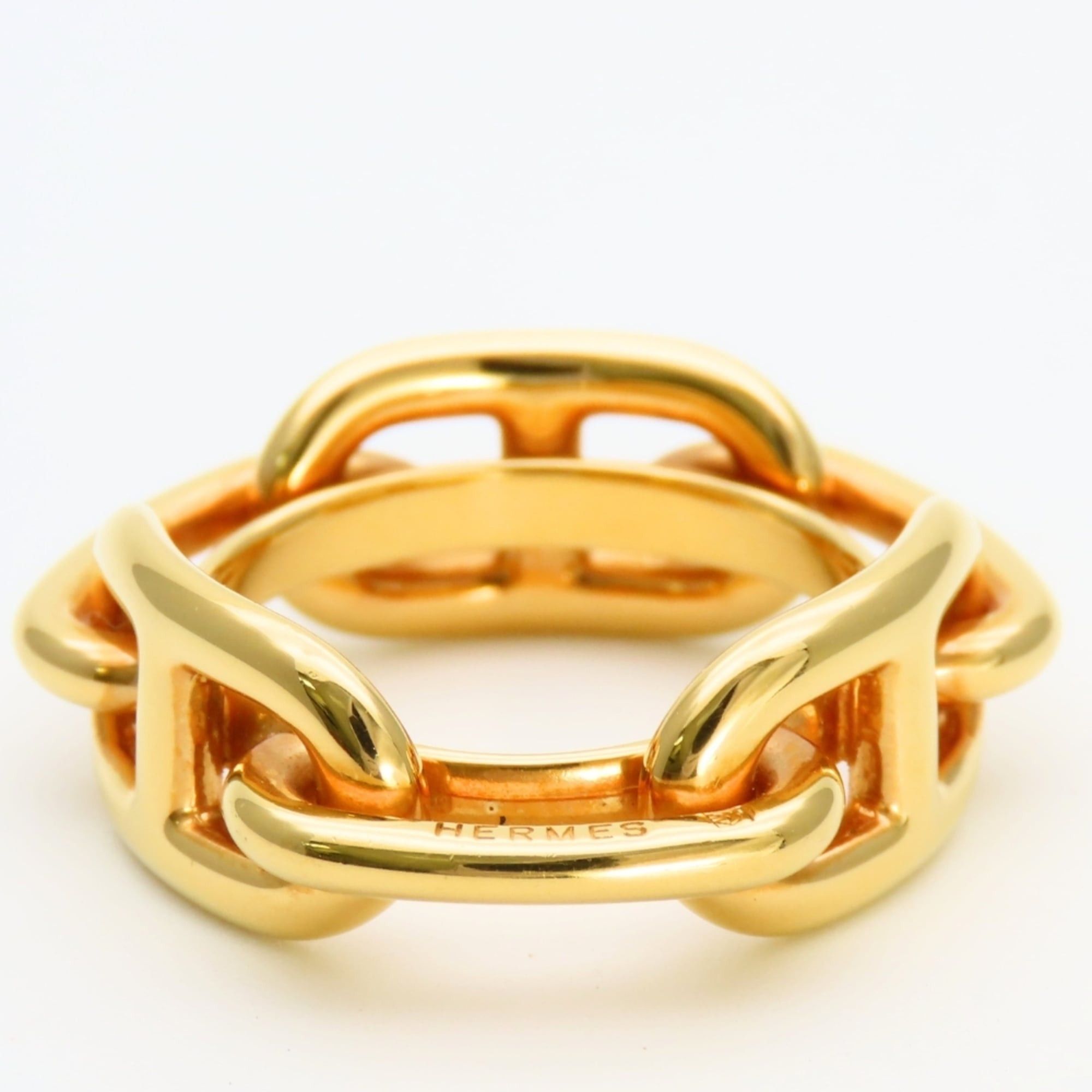 Hermes Hermes Scarf Ring Chaine d'Angle Metal GP Women's HERMES Size ONE SIZE - 3 Thumbnail