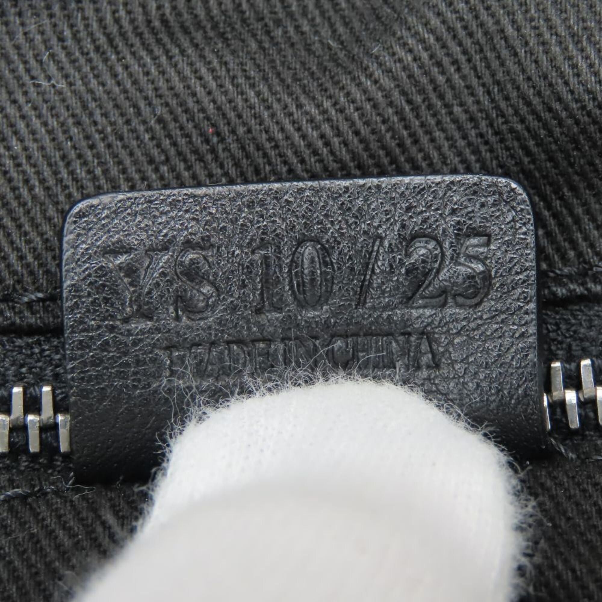 Celine Celine Macadam Canvas Leather Tote Bag, Gray/Black, Triomphe, Women's. Size ONE SIZE - 17 Thumbnail