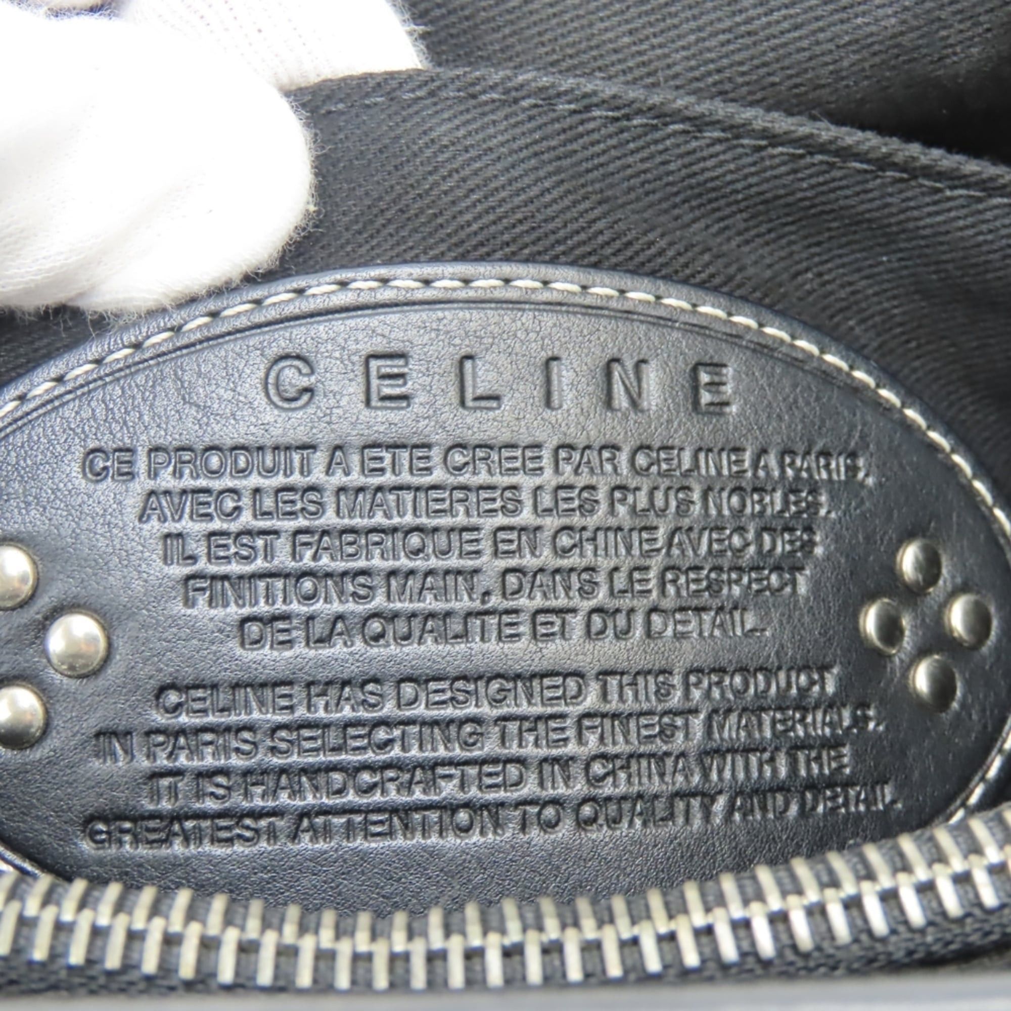Celine Celine Macadam Tote Bag, Gray/Black, Women's Size ONE SIZE - 15 Thumbnail