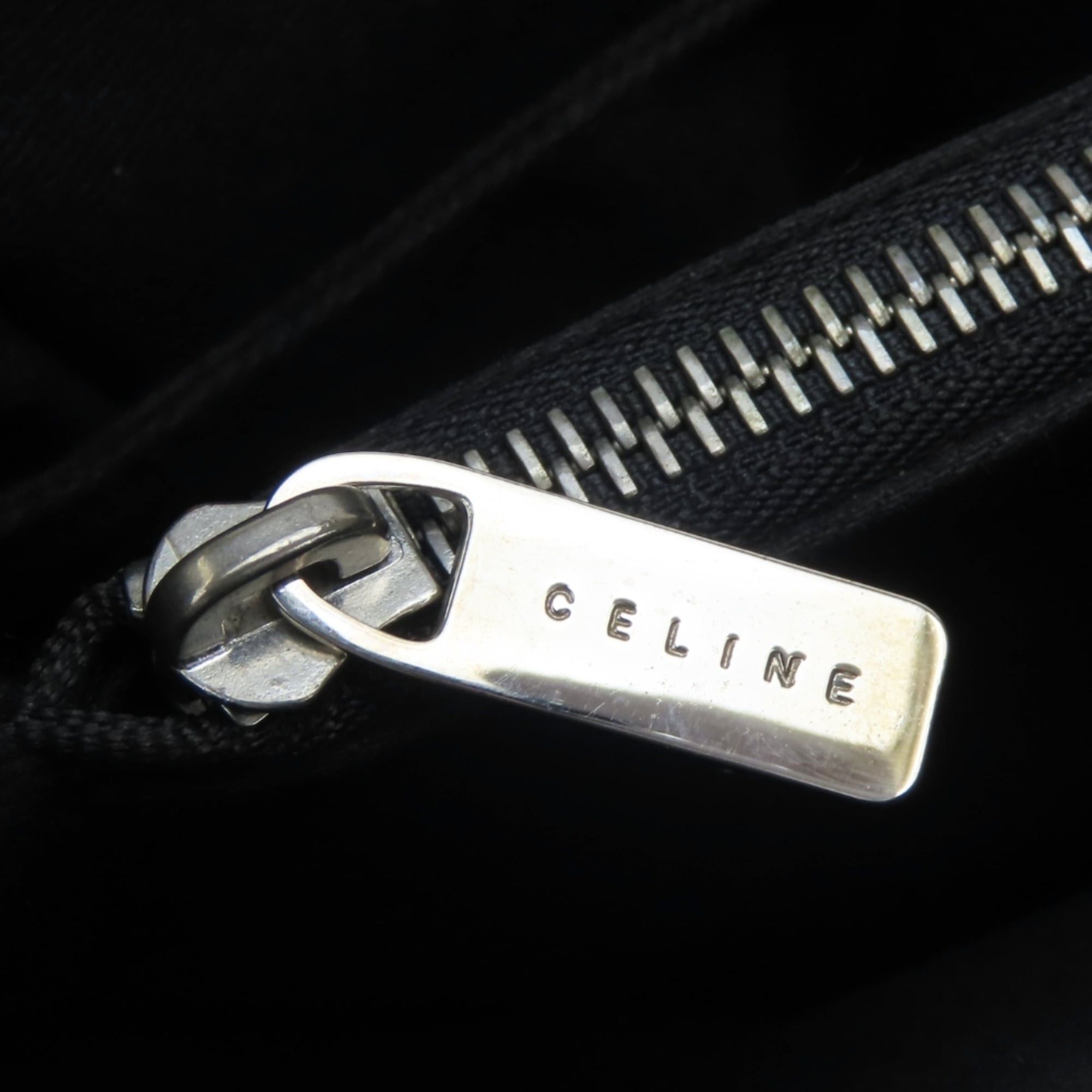 Celine Celine Macadam Tote Bag, Gray/Black, Women's Size ONE SIZE - 19 Thumbnail