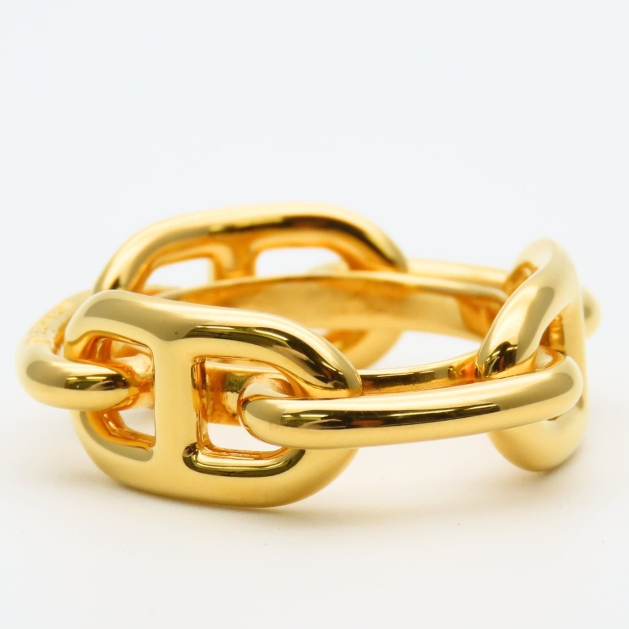 Hermes Hermes Scarf Ring Chaine d'Angle Metal GP Women's HERMES Size ONE SIZE - 4 Thumbnail