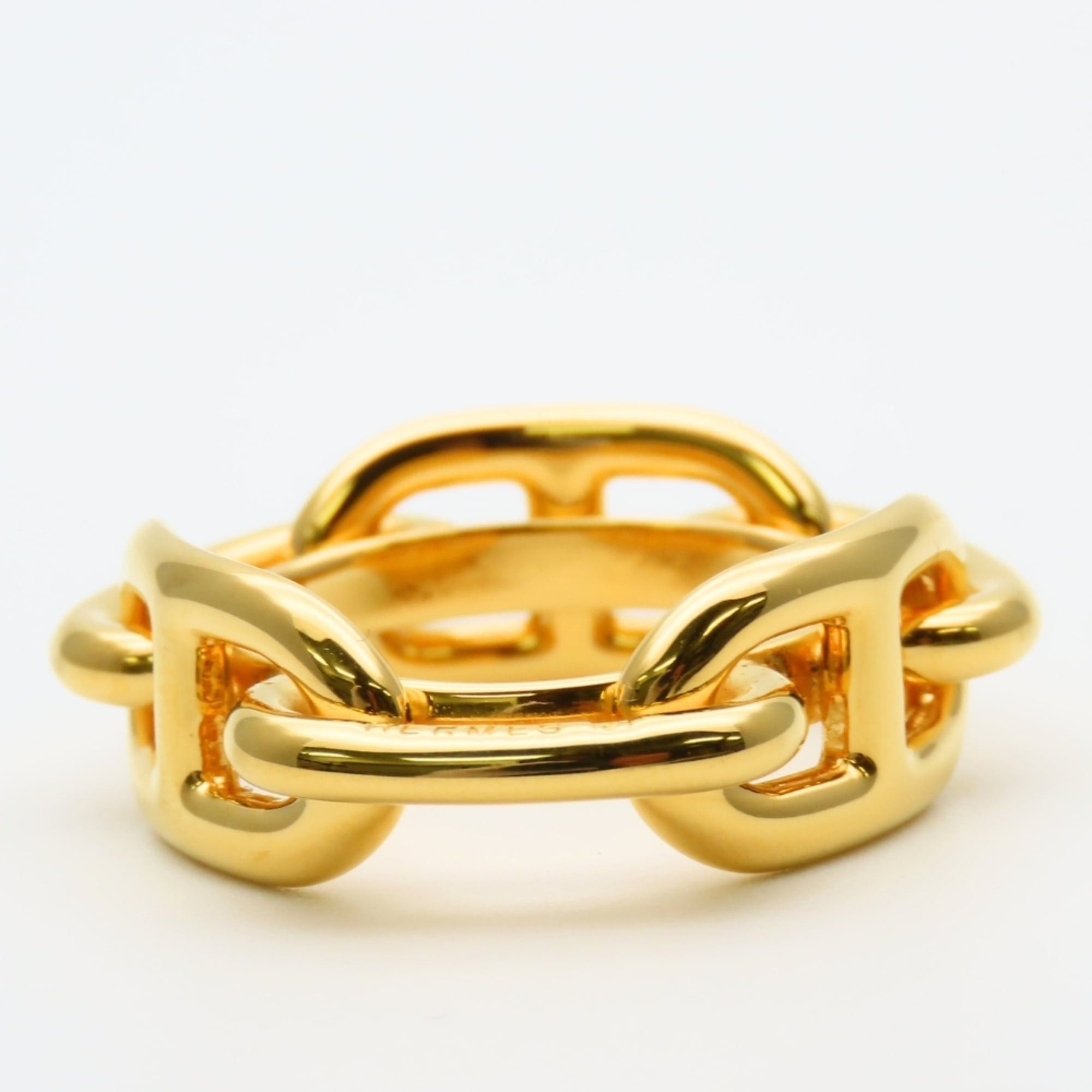 Hermes Hermes Scarf Ring Chaine d'Angle Metal GP Women's HERMES Size ONE SIZE - 3 Thumbnail