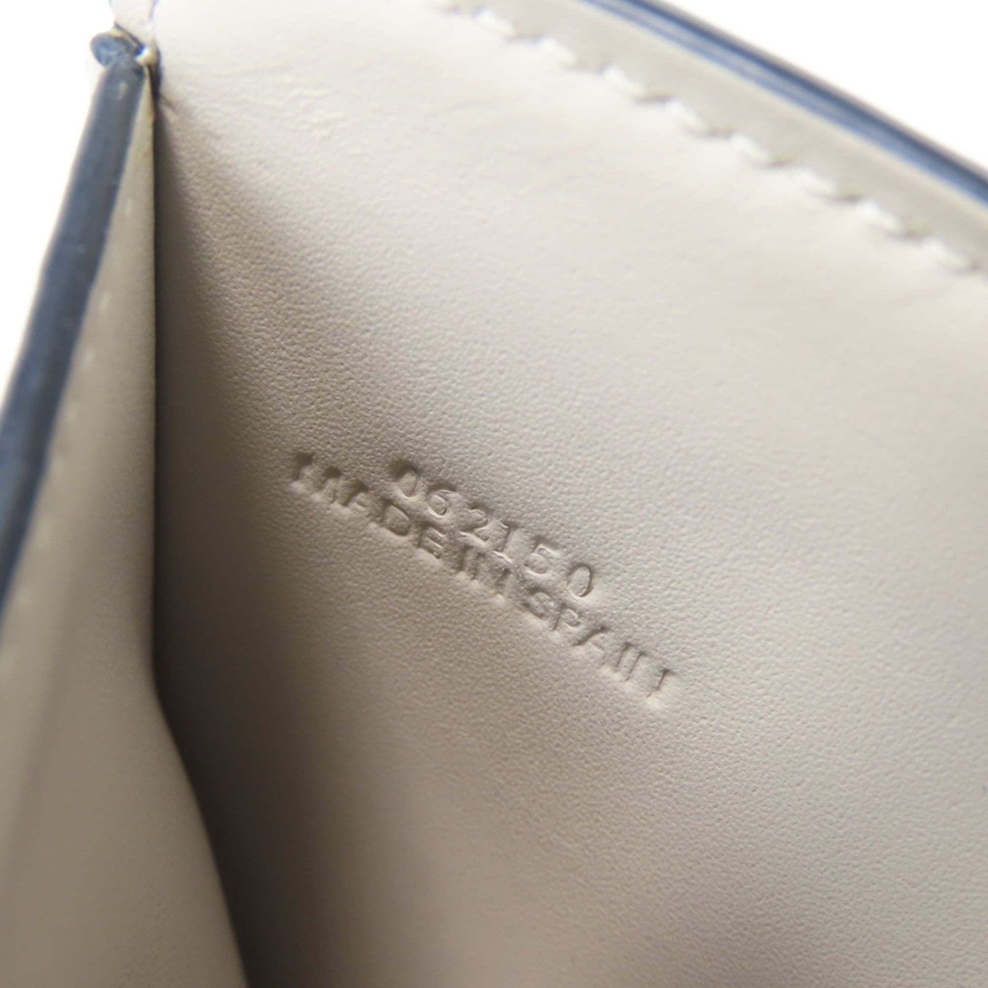 Loewe Loewe Bi-fold Wallet, Anagram Leather, Greige, Gold Hardware, Compact Women's LOEWE Size ONE SIZE - 15 Thumbnail