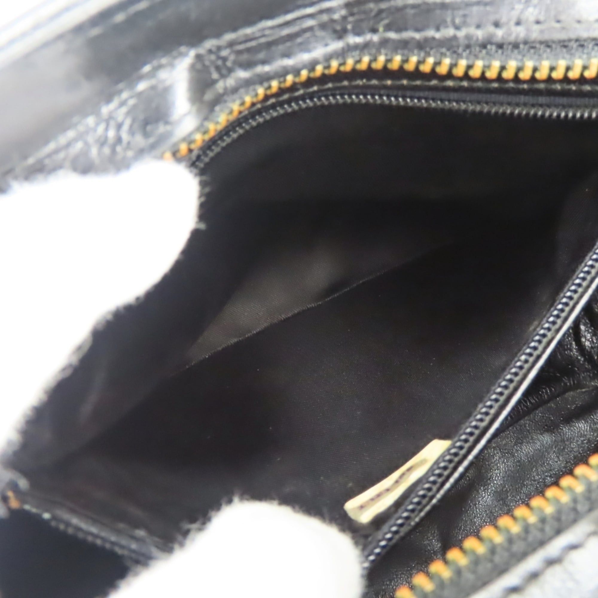 Chanel Chanel Shoulder Bag, Fringe, Lambskin, Black, Gold Hardware, Coco Mark, Chain, Women's CHANEL Size ONE SIZE - 21 Thumbnail