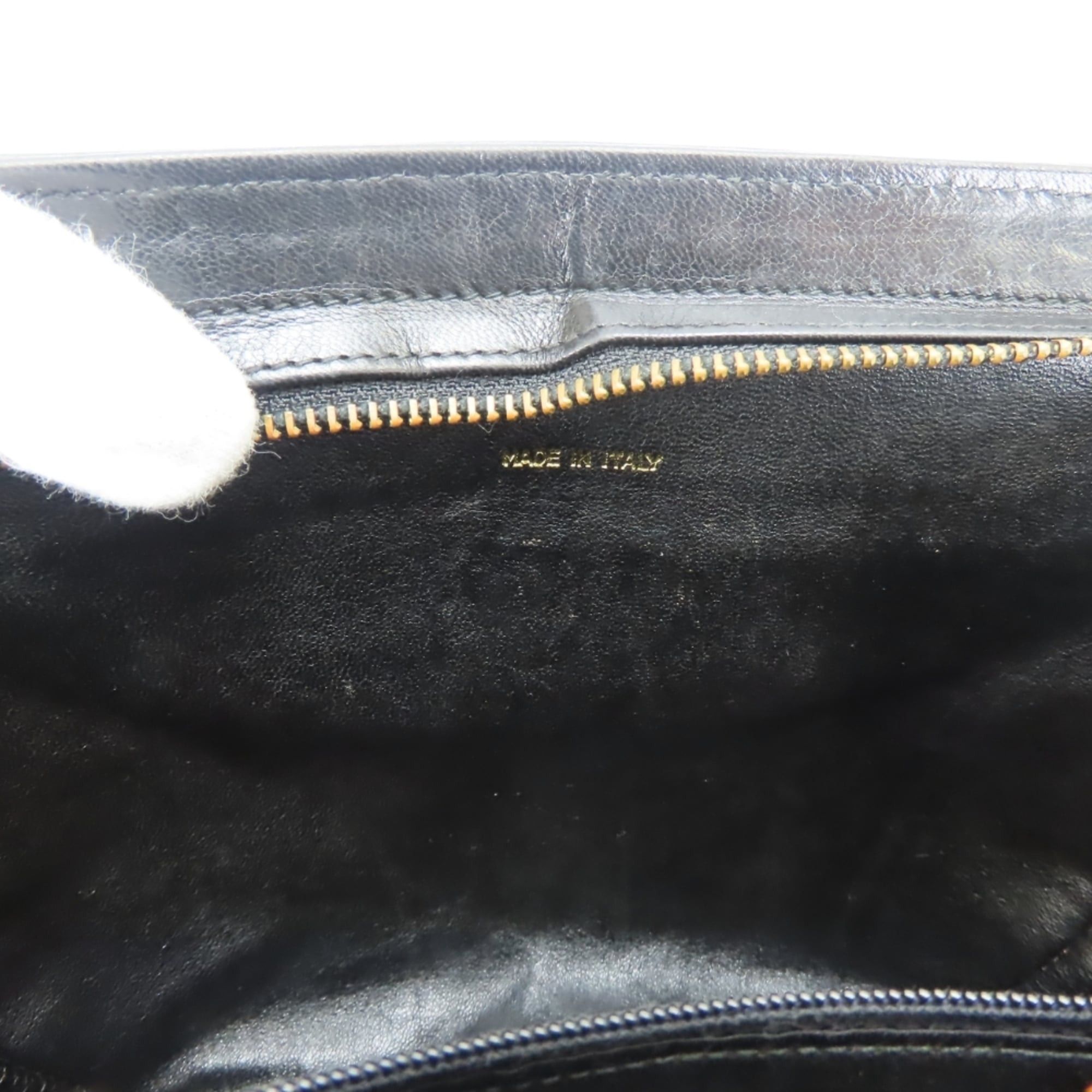 Chanel Chanel Shoulder Bag, Fringe, Lambskin, Black, Gold Hardware, Coco Mark, Chain, Women's CHANEL Size ONE SIZE - 23 Thumbnail
