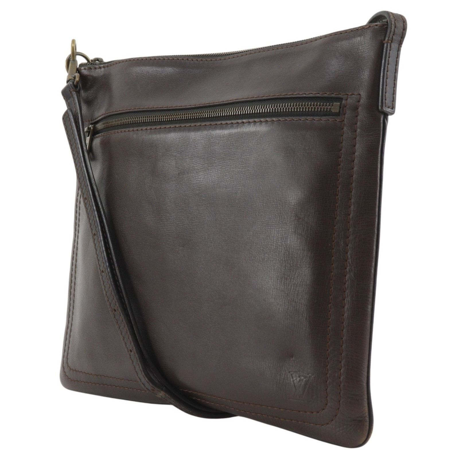 Louis Vuitton Louis Vuitton Louis Vuitton Pochette Chauny MM Leather Shoulder Bag Leather Shoulder Bag M93453 DUTY FREE for USA Size ONE SIZE - 2 Thumbnail