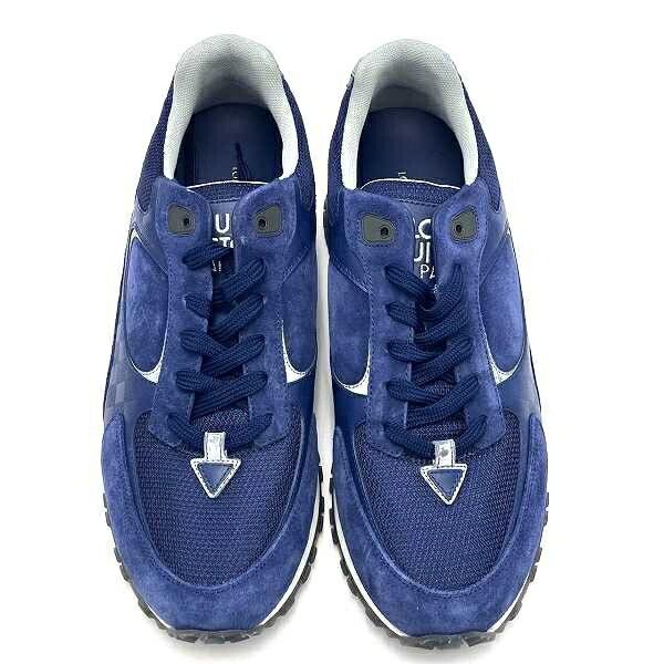 Louis Vuitton Louis Vuitton Louis Vuitton Run Away Line Sneakers Leather Shoes DUTY FREE for USA Size ONE SIZE - 7 Thumbnail