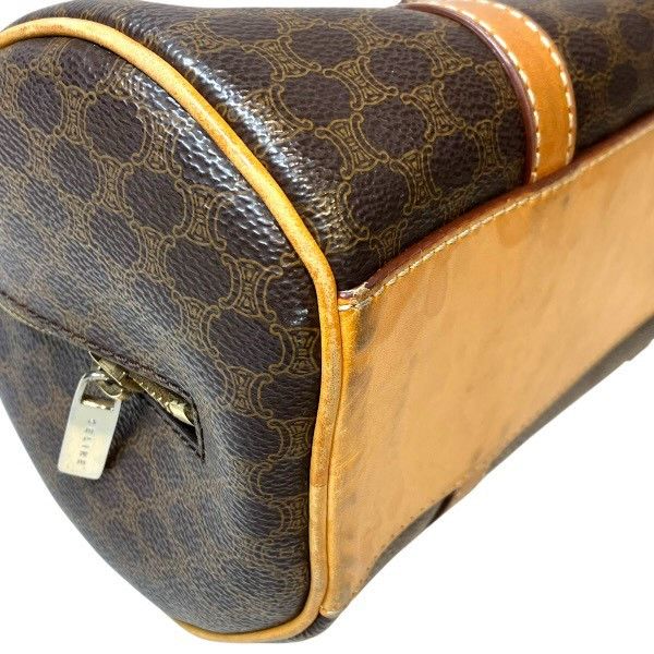 Celine Celine CELINE Macadam Leather 2way Boston Bag Leather Shoulder Bag DUTY FREE for USA Size ONE SIZE - 6 Thumbnail