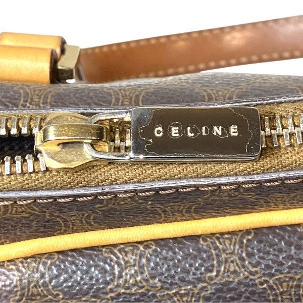 Celine Celine CELINE Macadam Leather 2way Boston Bag Leather Shoulder Bag DUTY FREE for USA Size ONE SIZE - 8 Thumbnail