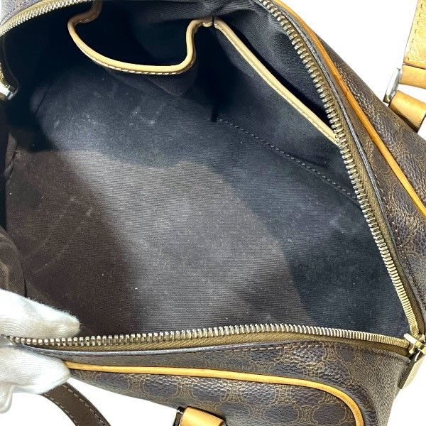Celine Celine CELINE Macadam Leather 2way Boston Bag Leather Shoulder Bag DUTY FREE for USA Size ONE SIZE - 7 Thumbnail