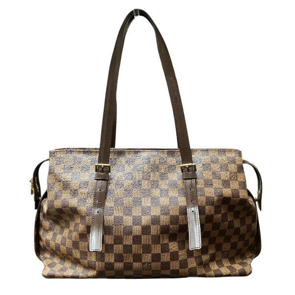 Louis Vuitton Louis Vuitton Louis Vuitton Chelsea Damier tote bag Textile Shoulder Bag N51119 DUTY FREE for USA Size ONE SIZE - 2 Thumbnail