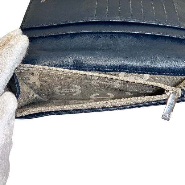 Chanel Chanel Chanel Cambon Line Leather Long Wallet Leather Long Wallet A26717 DUTY FREE for USA Size ONE SIZE - 6 Thumbnail