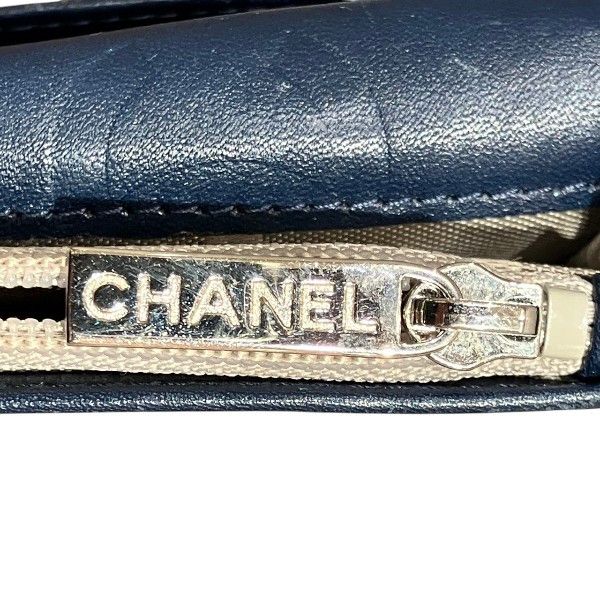 Chanel Chanel Chanel Cambon Line Leather Long Wallet Leather Long Wallet A26717 DUTY FREE for USA Size ONE SIZE - 9 Thumbnail