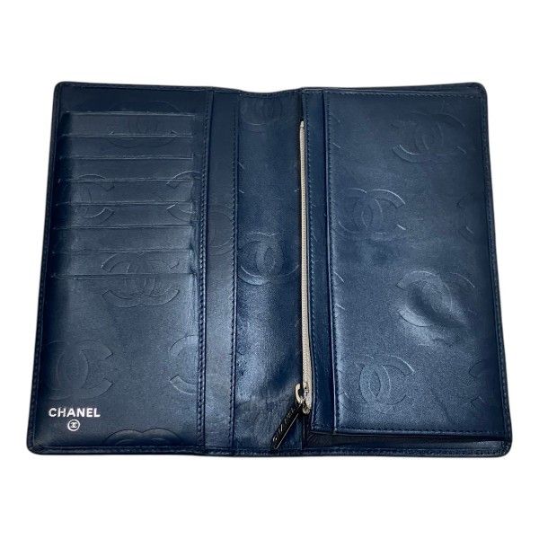 Chanel Chanel Chanel Cambon Line Leather Long Wallet Leather Long Wallet A26717 DUTY FREE for USA Size ONE SIZE - 3 Thumbnail