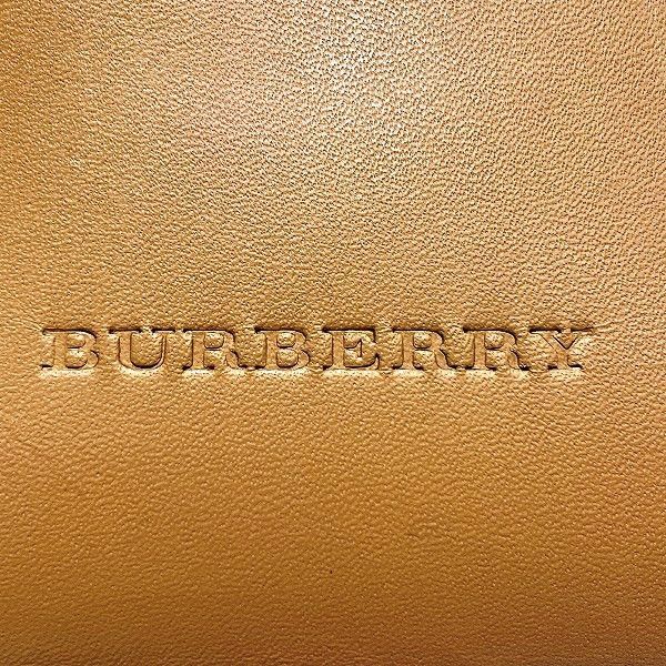 Burberry Burberry Burberry Classic Check Canvas Leather Handbag Leather Handbag DUTY FREE for USA Size ONE SIZE - 4 Thumbnail