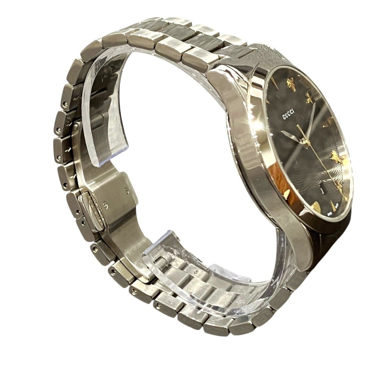 Gucci Gucci Gucci G-Timeless Stainless Steel Wristwatch Metal Quartz YA1264029A DUTY FREE for USA Size ONE SIZE - 3 Thumbnail