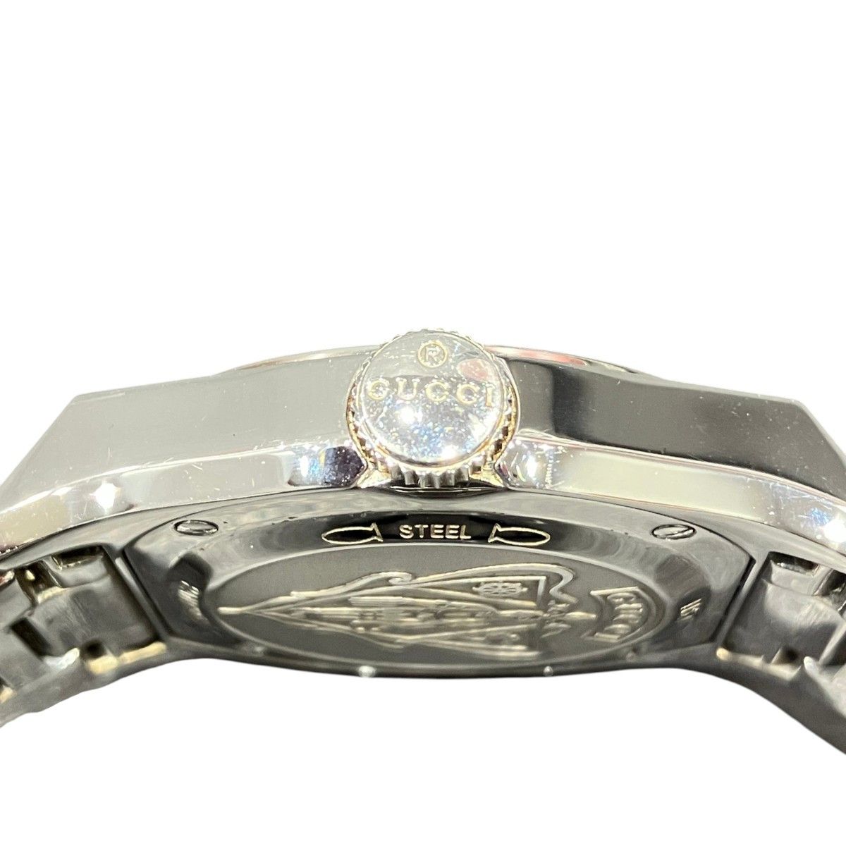 Gucci Gucci Gucci Pantheon Stainless Steel Watch Metal Quartz YA115401 DUTY FREE for USA Size ONE SIZE - 7 Thumbnail