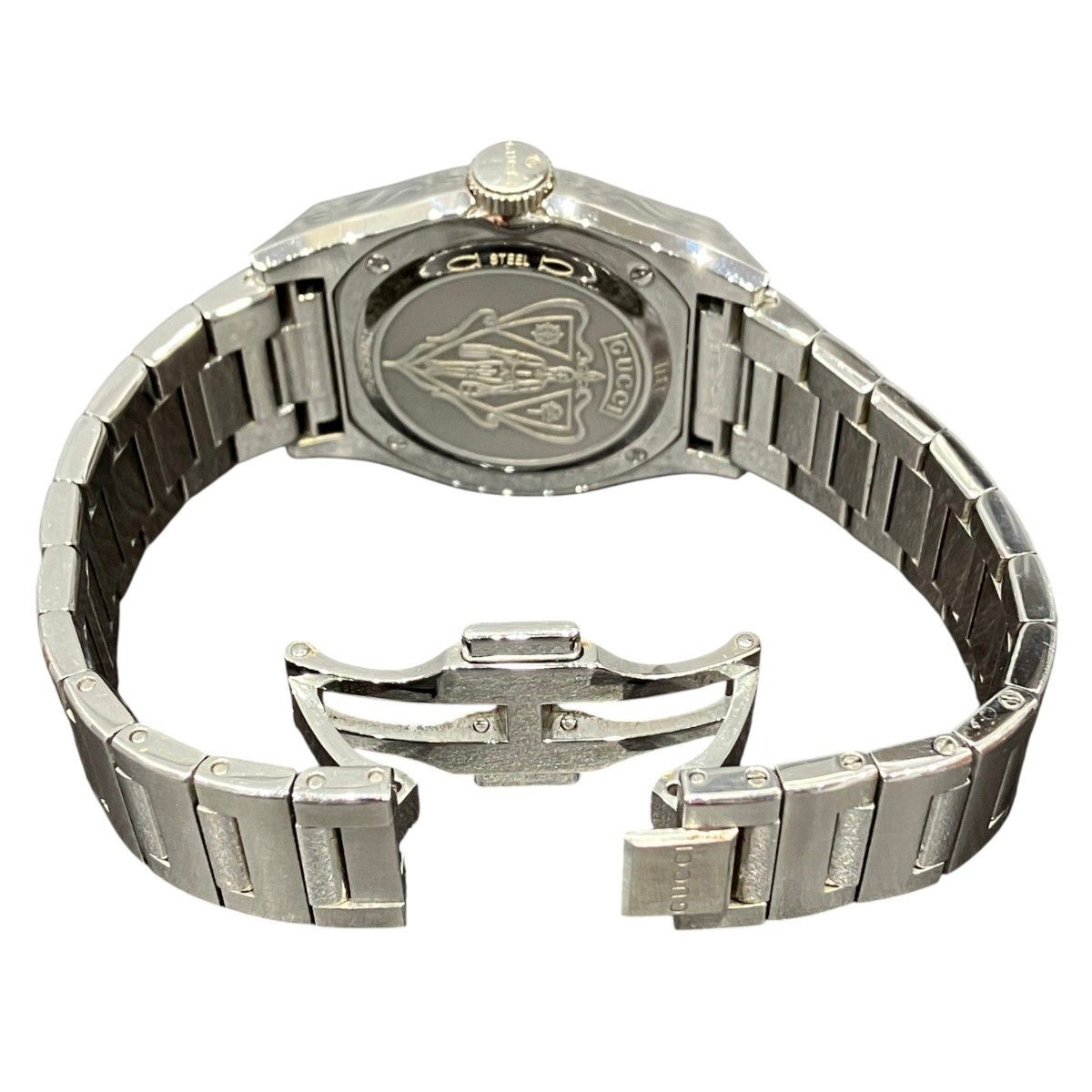 Gucci Gucci Gucci Pantheon Stainless Steel Watch Metal Quartz YA115401 DUTY FREE for USA Size ONE SIZE - 6 Thumbnail