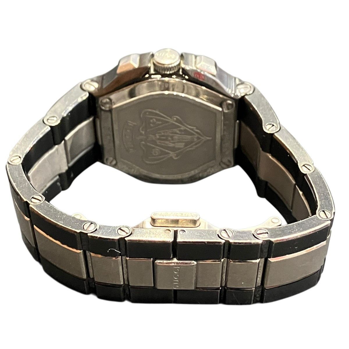 Gucci Gucci Gucci Titanium Quartz Wristwatch Metal Quartz 124.4 DUTY FREE for USA Size ONE SIZE - 6 Thumbnail