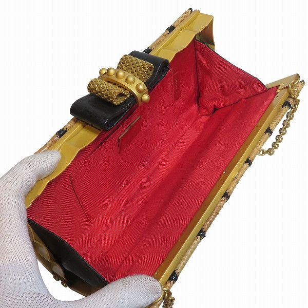 Christian Louboutin Christian Louboutin Christian Louboutin Sweet Charity Shoulder Bag Leather Shoulder Bag DUTY FREE for USA Size ONE SIZE - 5 Thumbnail