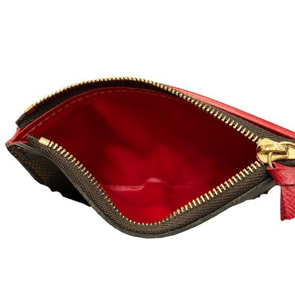 Louis Vuitton Louis Vuitton Louis Vuitton Portefeuille Victorine Damier Wallet Textile Short Wallet N41659 DUTY FREE for USA Size ONE SIZE - 5 Thumbnail