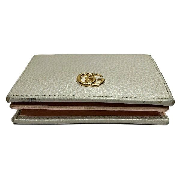 Gucci Gucci Gucci Marmont Leather Wallet Leather Short Wallet 456126 DUTY FREE for USA Size ONE SIZE - 6 Thumbnail