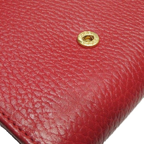 Gucci Gucci Gucci Double G Leather Wallet Leather Short Wallet 598587 DUTY FREE for USA Size ONE SIZE - 8 Thumbnail