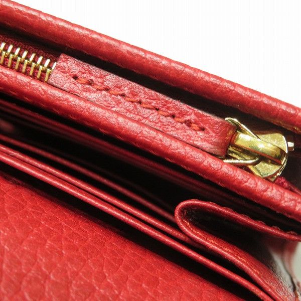 Gucci Gucci Gucci Double G Leather Wallet Leather Short Wallet 598587 DUTY FREE for USA Size ONE SIZE - 9 Thumbnail
