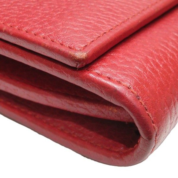 Gucci Gucci Gucci Double G Leather Wallet Leather Short Wallet 598587 DUTY FREE for USA Size ONE SIZE - 6 Thumbnail