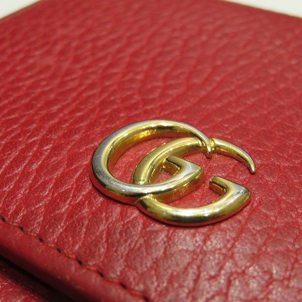 Gucci Gucci Gucci Double G Leather Wallet Leather Short Wallet 598587 DUTY FREE for USA Size ONE SIZE - 5 Thumbnail