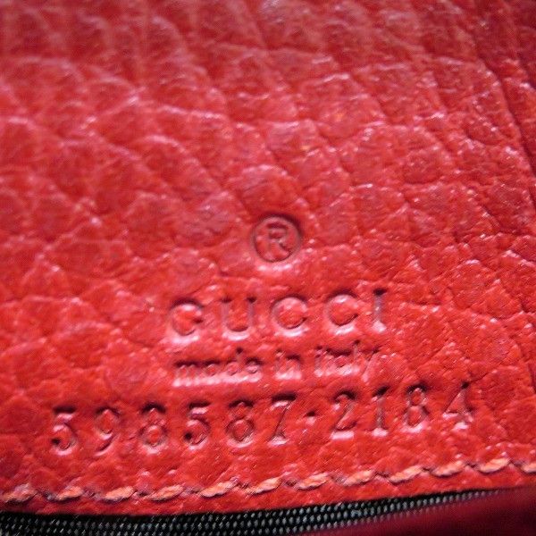 Gucci Gucci Gucci Double G Leather Wallet Leather Short Wallet 598587 DUTY FREE for USA Size ONE SIZE - 4 Thumbnail