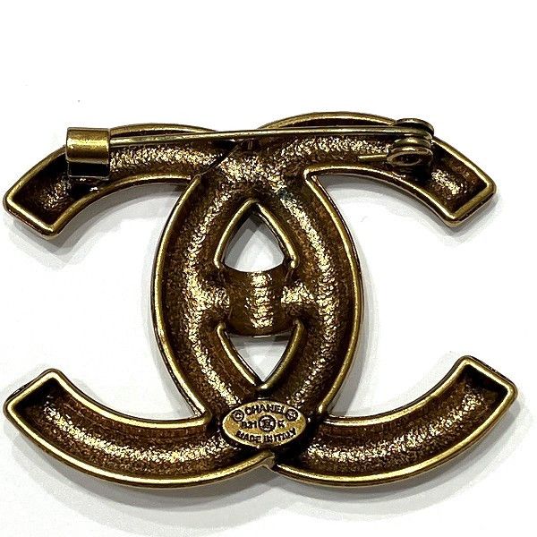 Chanel Chanel Chanel Coco Mark Brooch Metal Brooch DUTY FREE for USA Size ONE SIZE - 5 Thumbnail