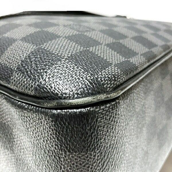 Louis Vuitton Louis Vuitton Louis Vuitton Jorn Damier Graphite briefcase Textile Business Bag N48118 DUTY FREE for USA Size ONE SIZE - 6 Thumbnail