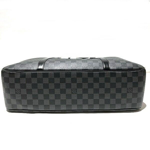 Louis Vuitton Louis Vuitton Louis Vuitton Jorn Damier Graphite briefcase Textile Business Bag N48118 DUTY FREE for USA Size ONE SIZE - 3 Thumbnail