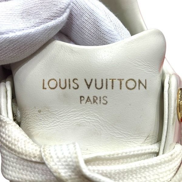 Louis Vuitton Louis Vuitton Louis Vuitton Monogram Leather Sneakers Leather Shoes 1AAE5 DUTY FREE for USA Size ONE SIZE - 3 Thumbnail