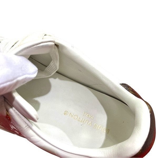 Louis Vuitton Louis Vuitton Louis Vuitton Monogram Leather Sneakers Leather Shoes 1AAE5 DUTY FREE for USA Size ONE SIZE - 6 Thumbnail