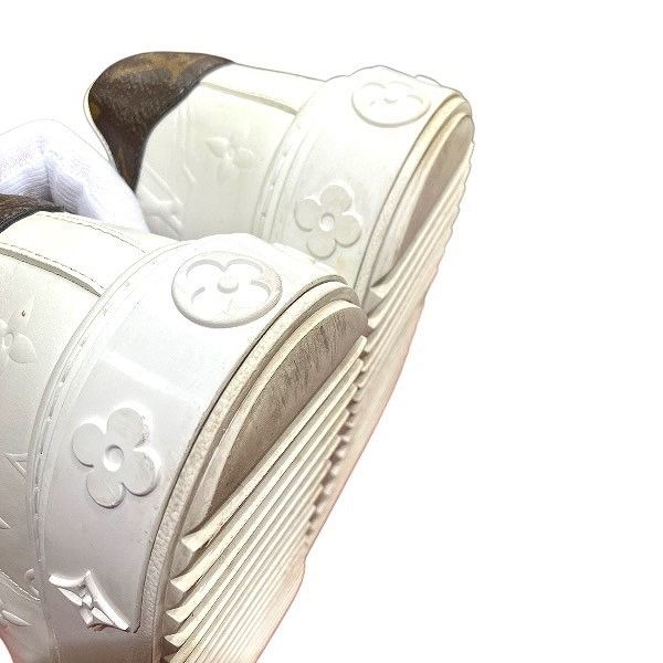 Louis Vuitton Louis Vuitton Louis Vuitton Monogram Leather Sneakers Leather Shoes 1AAE5 DUTY FREE for USA Size ONE SIZE - 9 Thumbnail