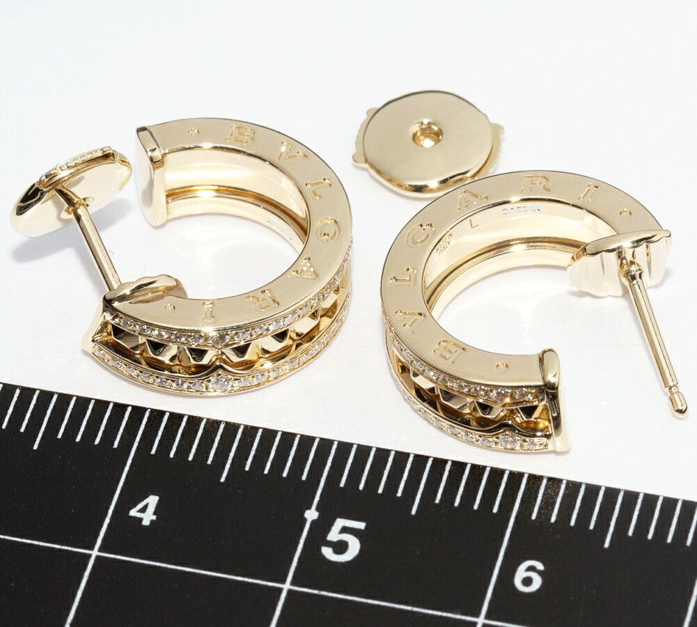 Bvlgari Bvlgari Bvlgari B.zero1 Au750 Diamond Earrings Precious Metal Earrings 357918 DUTY FREE for USA Size ONE SIZE - 4 Thumbnail