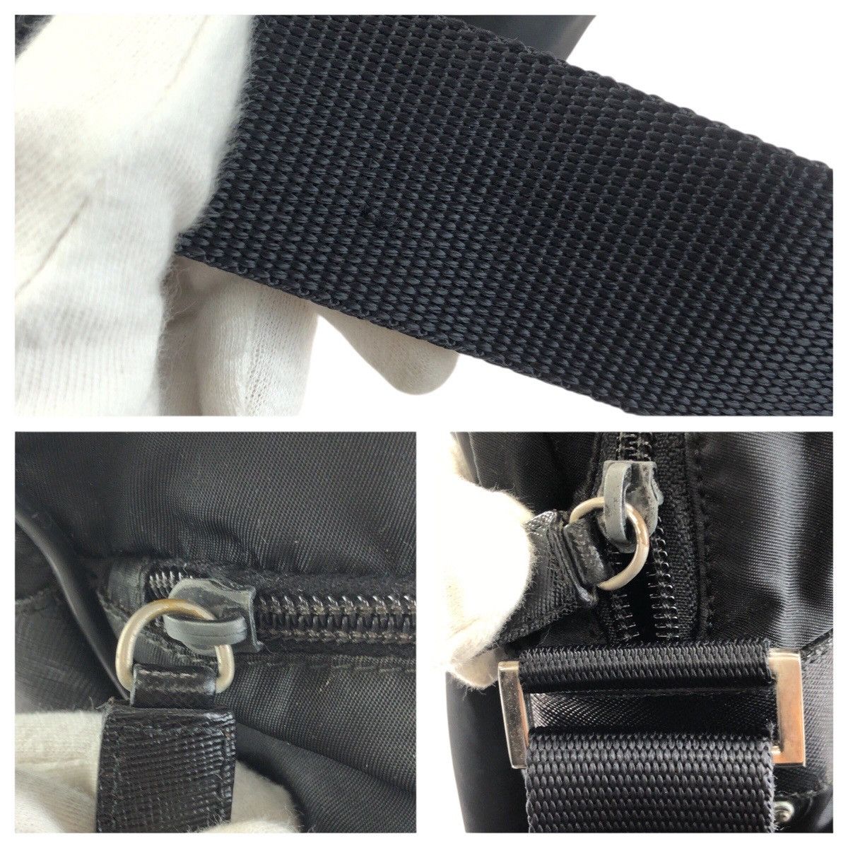 Prada Prada Prada Tessuto Nylon Shoulder Bag Textile Shoulder Bag DUTY FREE for USA Size ONE SIZE - 6 Thumbnail