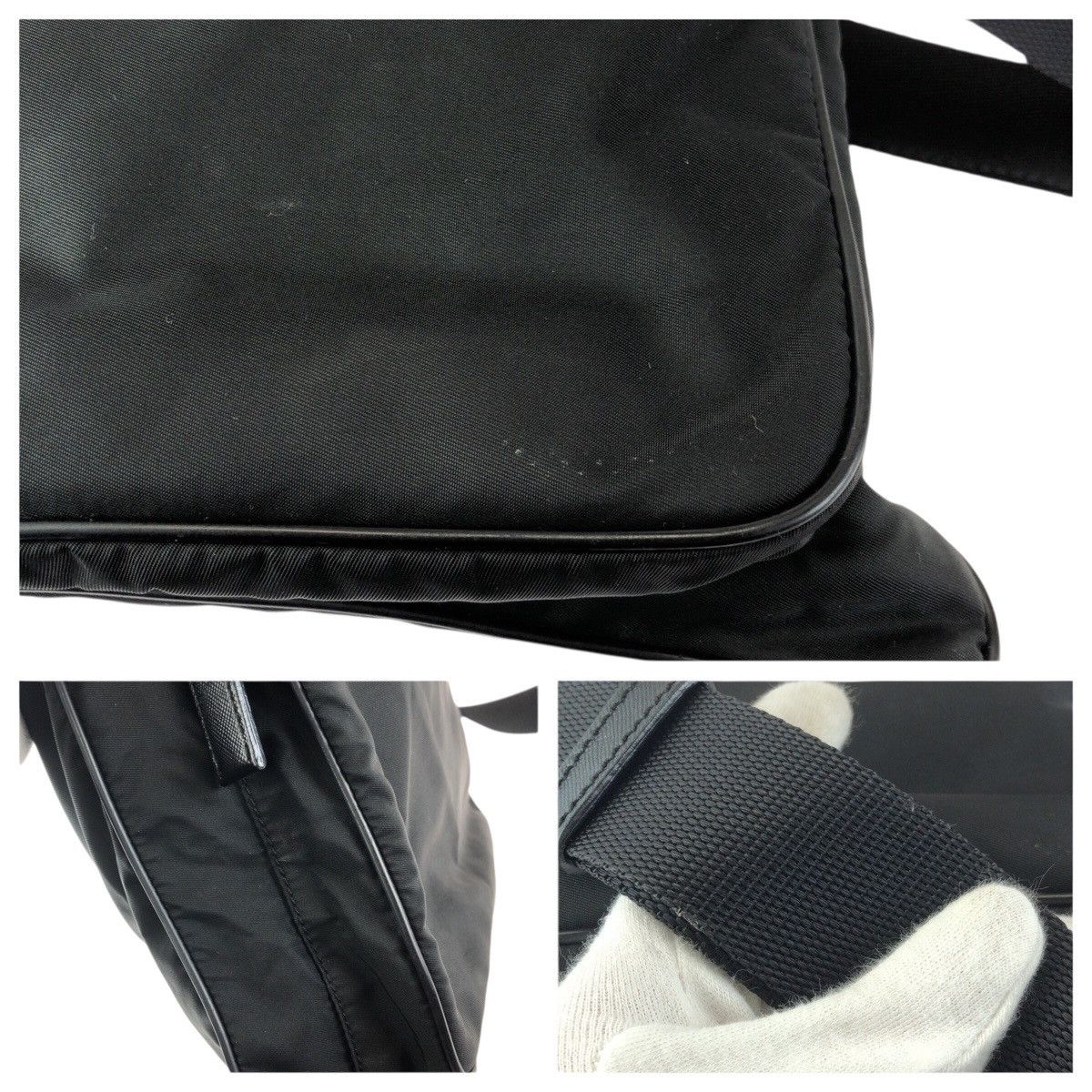 Prada Prada PRADA Tessuto Nylon Shoulder Bag Textile Shoulder Bag DUTY FREE for USA Size ONE SIZE - 6 Thumbnail