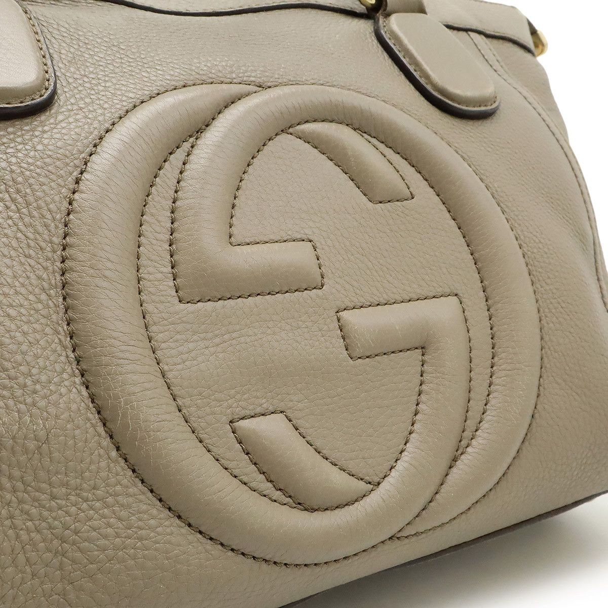 Gucci Gucci Gucci Soho Leather Tote Bag Leather Tote Bag 282307 DUTY FREE for USA Size ONE SIZE - 9 Thumbnail